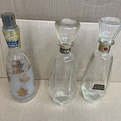 Vintage Cork Bottles 