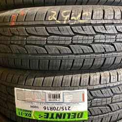 215 70 16 New Tires 