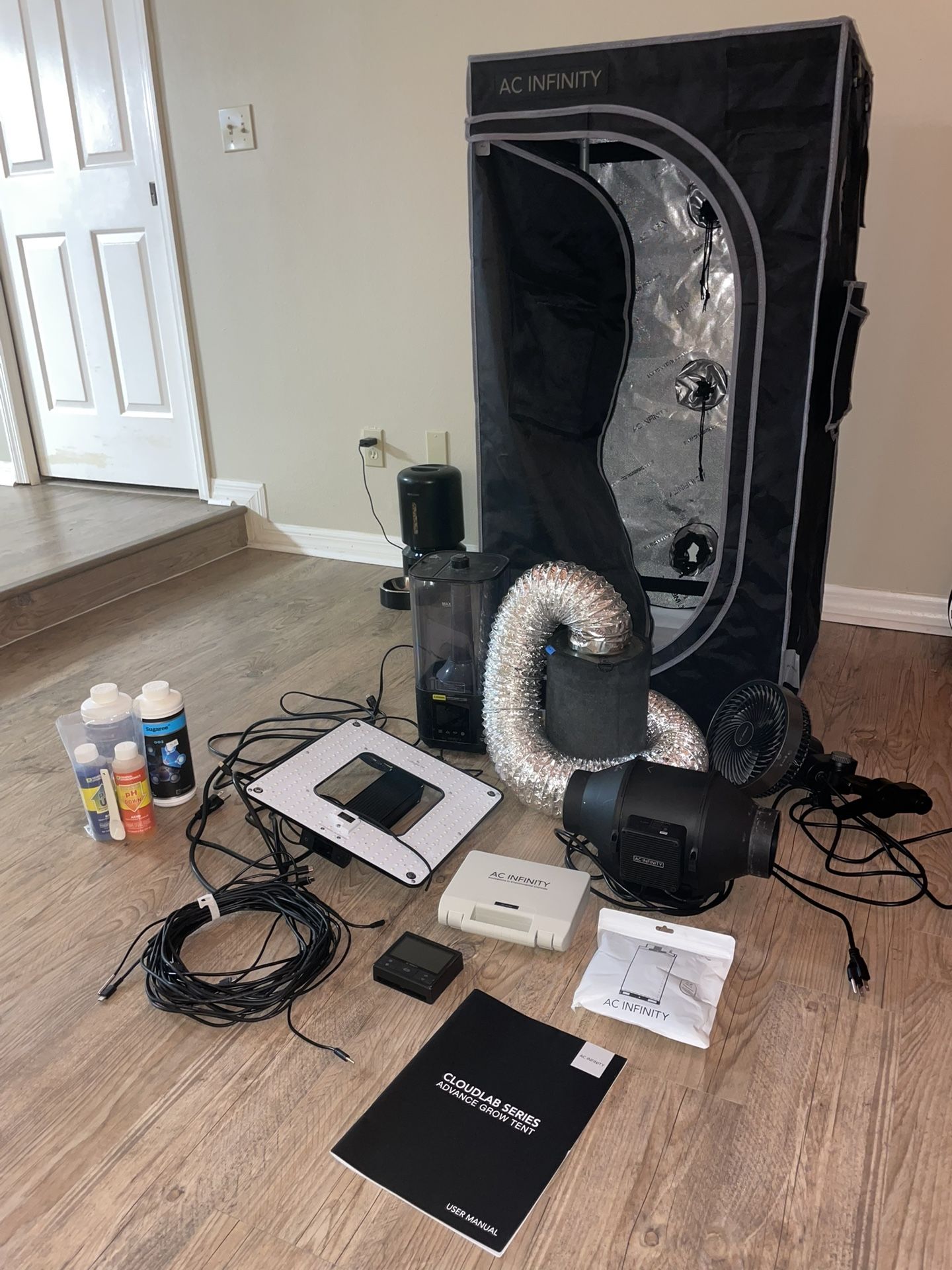 AC Infinity 2x2 Grow Tent Full Kit Combo - everything included!