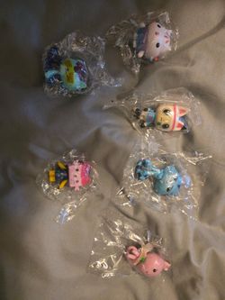 6 Gabby Dollhouse Characters Brand New