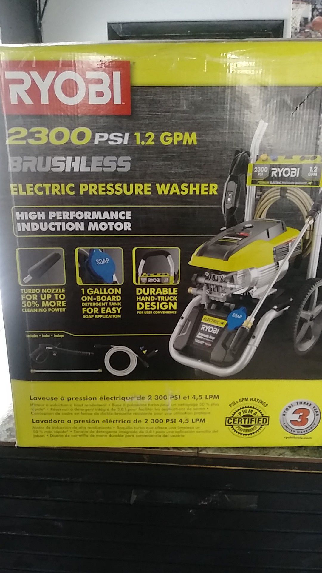 Electric pressure washer 175