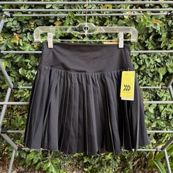 Women's High-Rise Pleated Skort