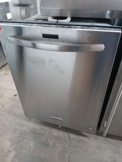 KitchenAid stainless steel dishwasher with stainless tub - Free delivery