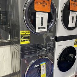 Brand New Electrolux Stacked Wash/Dryer Laundry Center With Warranty