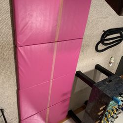 Gymnastics Practice Mat  Foldable 4’x10’x2”