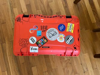 Nanuk 935 hard case with padded dividers and lid organizer