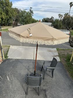 new 7 feet umbrella $40 each just the umbrella 