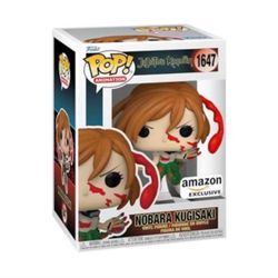 The Funko Pop! Animation 1647: Jujutsu Kaisen - Nobara Kugisaki is a vinyl figure collectible featuring the character Nobara Kugisaki from the Jujutsu