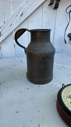 Antique Cream/milk Container