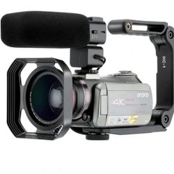 ORDRO AZ50 4K Video Camera Night Vision Camcorder Digital Zoom HD Recorder