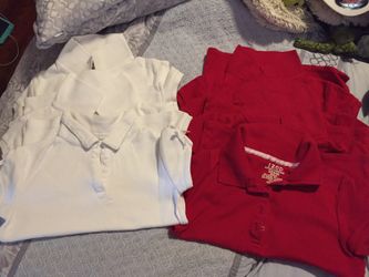 Girls uniform shirts