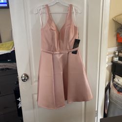 Pretty Blush Pink Dress Teen Size Medium