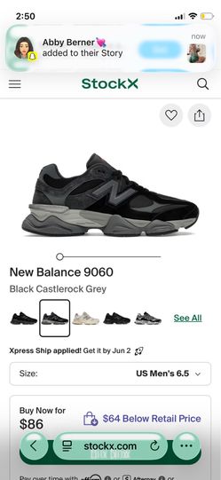 New balance 9060
