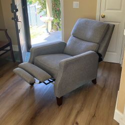 Gray Reclining Chair