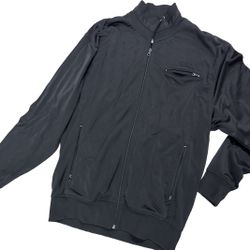 Vintage Phat Farm Track Jacket Size L Men’s Black Full Zip Excellent Condition 