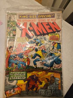 Box of comic books