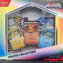 Pokemon Prismatic Evolutions Poster Collection New