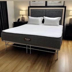 Queen Size Mattress BeautyRest Hybrid 12” inches Thick Firm New From Factory Delivery Same Day 
