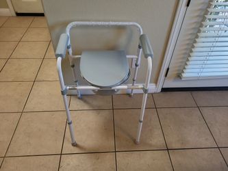 3 In 1 Portable BARIATIC Comode Chair - New