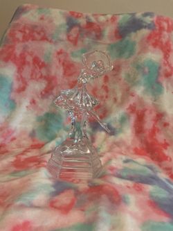 ***Rare Vintage Royal Crystal Rock Ballerina***
