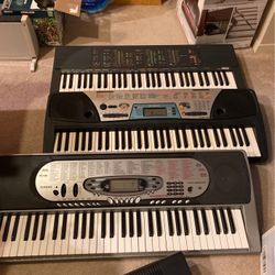 Electric Pianos. Organs  Casio Yamaha  Roland