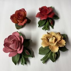 Vintage Made In Italy Nova Capodimonte Fine Porcelain Figurine 