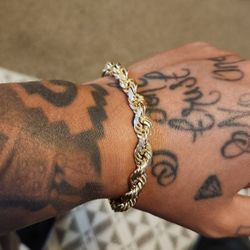 Bracelet 14k Esclava 