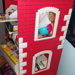 KidKraft Wooden Firehouse Bookcase