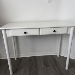 Modern Farmhouse Small White Desk