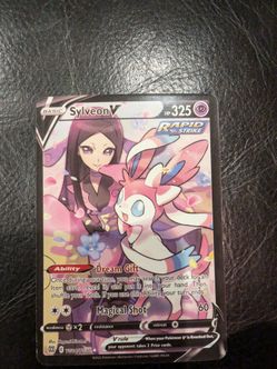 Silveon V - Brilliant Stars Trainer Gallery Pokemon Card 2022