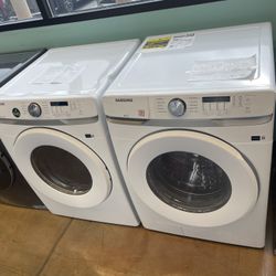 Stackable washer and dryer set Samsung