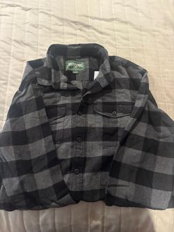 American Eagle Flannel Button-Up Shirt