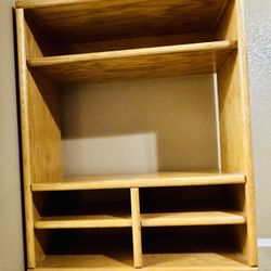 Oak Adjustable TV Stand