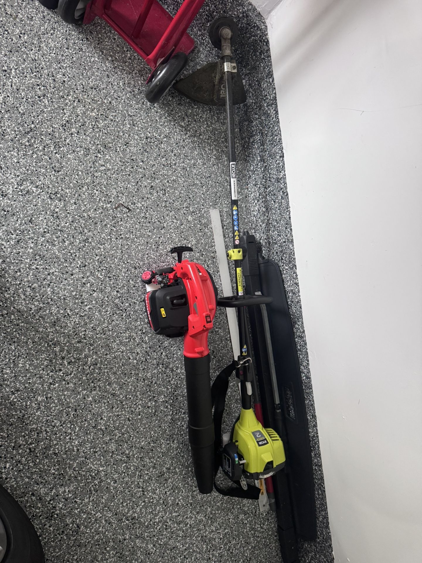 Gas Weed Eater And Gas Blower 