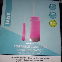 Bliss Portable Cordless Oral Irrigator 