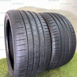 U234  285 30 20 99Y   Pirelli Pzero  2 Used Tires 80% Life 