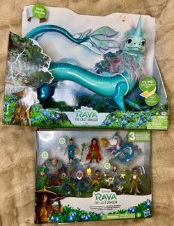 Raya The Last Dragon light up Figure And Figure Set