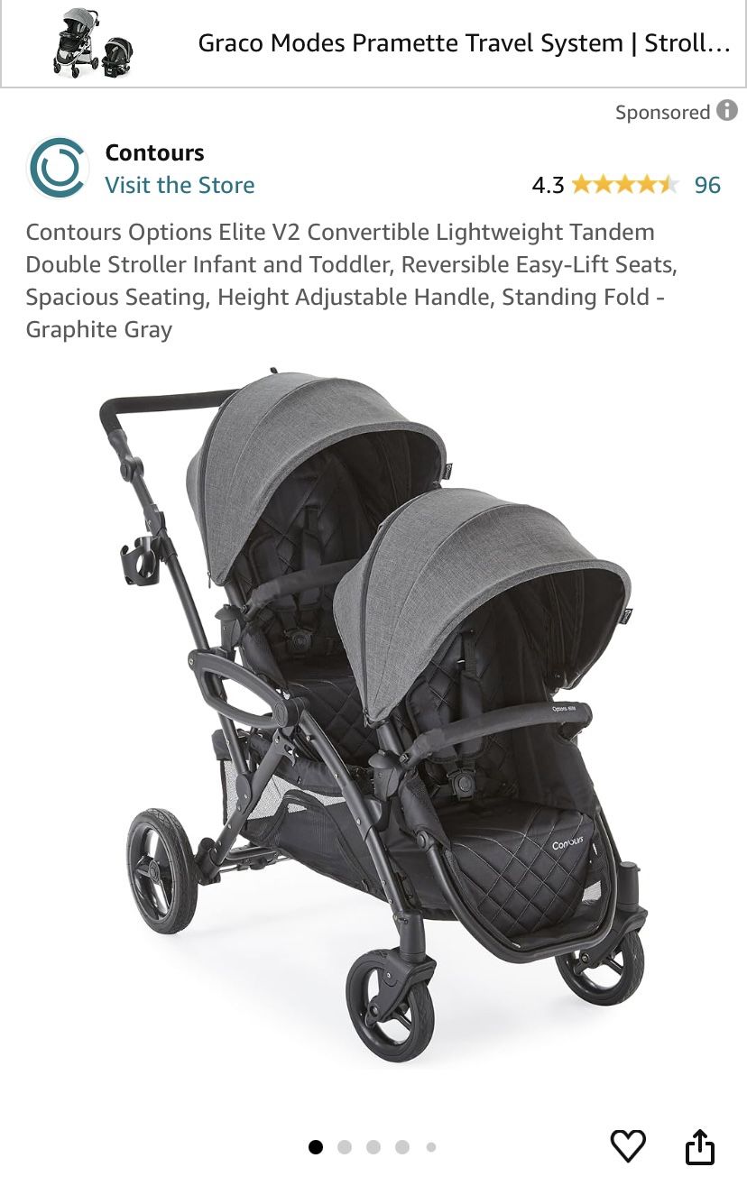 Contours Double Stroller