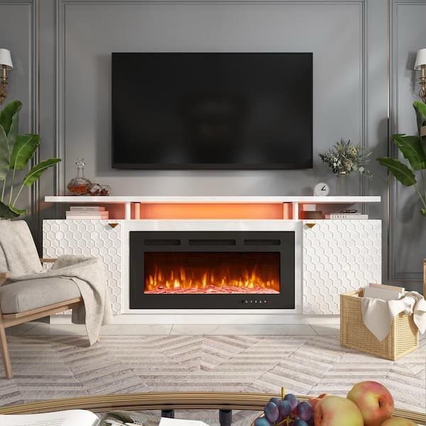 Electric fireplace/ Chimenea Electrica