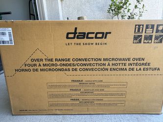 Dacor Over Range Microwave 30” Stainless