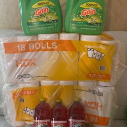 Bundle Detergent And Paper Towels 
