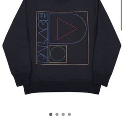 Palace Geo P crew neck sz small