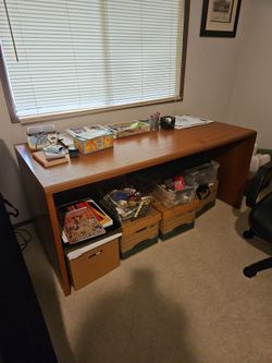 Teak desk