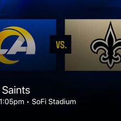 Rams Vs Saints