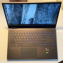 HP OMEN Gaming Laptop Computer Ryzen 7 GTX 1660TI 512GB SSD