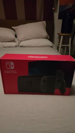 Nintendo switch gray edition.