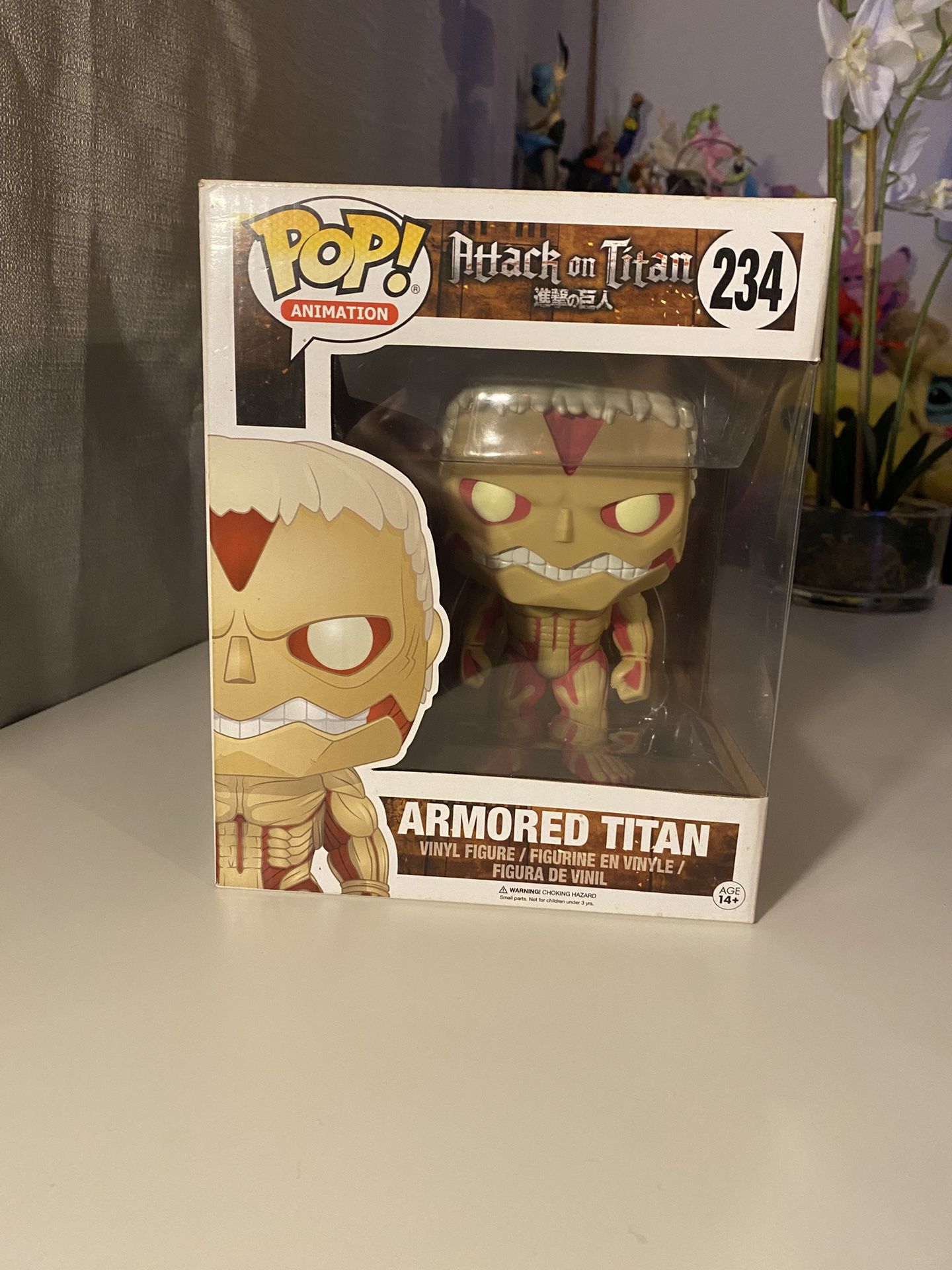 Funko POP Anime Attack on Titan Armored Titan 6" Action Figure