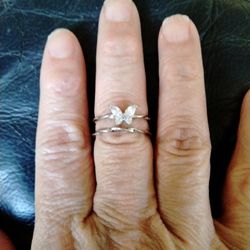 Sterling Silver ring 925 Women Size 7