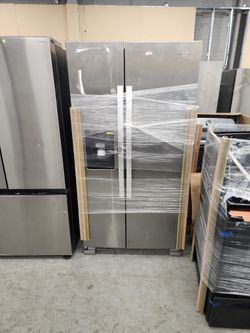 New Whirlpool Side By Side Stainless Steel