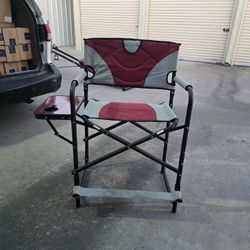 Camping Chair With Side Table